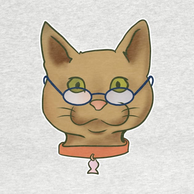 Cat Wearing Sunglasses by jw608